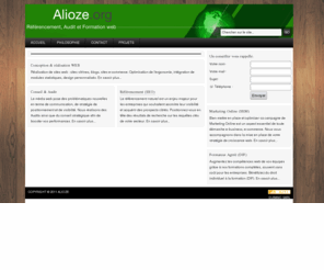 alioze.org: | Alioze
Agence de creation web bordeaux Alioze.com - Creation de site web, creation de site web marchant, optimisation referencement, RP WEB 