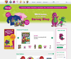 barneyshop.com: Barney Merchandise Store - Barney Gifts & Products Shop
Barney Merchandise Store - Your one stop shop for Barney Plush, DVDs, Toys, Apparel & more at hitshopusa.com - find cheap Barney gifts & products