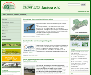 grueneliga-sachsen.de: GRÜNE LIGA Sachsen e.V.
Netzwerk Ökologischer Bewegungen in Sachsen mit vielen Infos und Themen zu Umwelt- und Naturschutz