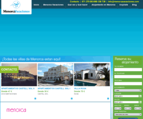 menorcavacaciones.com: Menorca Vacaciones - Hoteles Villas y Apartamentos en Menorca
Menorca Vacaciones le ayuda a organizar sus actividades y alojamiento en Menorca, hoteles, villas y apartamentos en Menorca.