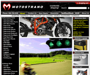 motostran.com: Motostrano.com - Alpinestars, SIDI, ICON, Acerbis, Gimoto, Supermoto, AGV, Revit
Customize it, modify it, build it. Motorcycle gear and parts, supermoto, sportbike, adventure bike and scooter, accessories and apparel and outfit you and your motorcycle with great gear and performance motorcycle parts from Alpinestars, SIDI, ICON, Akrapovic, GIVI and others.