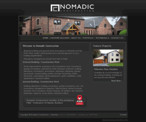 nomadicgroup.com: Cheshire Builders - Nomadic Construction - Bespoke building and general home renovations in Cheshire
Cheshire Builders - Bespoke building and general home renovations in Cheshire, quality craftsmanship and a friendly approach to your building requirements.