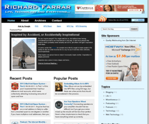 richardfarrar.com: Richard Farrar's Blog
Richard Farrar's Blog on Life, Technology and Everything...