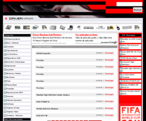 drivermania.com: Drivermania - la web de drivers para todo el hardware con versiones para windows, mac y linux
Todos los drivers que necesitas para tu equipo, camaras, scanners, impresoras, modems, y mucho mas y gratis