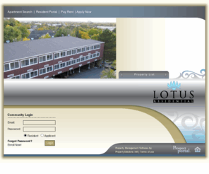 lotusresidential.com: Welcome to Lotus Residential !
Lotus Residential