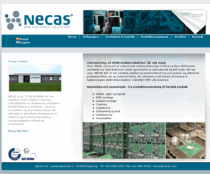 necas.com: NECAS A/S – Forside
