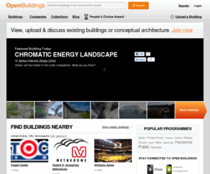 openbuildings.com: OpenBuildings | Archiving the World's Built Environment
OpenBuildings is a searchable archive of buildings from across the globe including historic, contemporary or conceptual architecture.