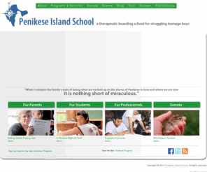 penikese.org: Penikese Island School — a therapeutic boarding school for struggling teenage boys
