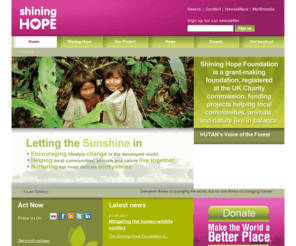 shininghopefoundation.es: Online fundraising for environmental projects, ecosystem protection & save the rainforest: Shining Hope Foundation
Shining Hope Foundation funds projects that help people, wildlife and nature live in balance