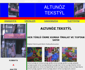 altunoztekstil.com: ALTUNZ TEKSTL
