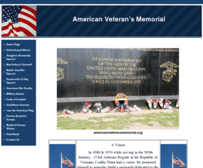 americanveteransmemorial.org: Home Page
Home Page