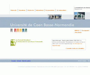 unicaen.fr: Université de Caen Basse-Normandie
