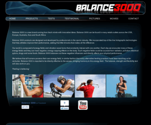 promobalance.com: BALANCE 3000 • balance3000
Test BALANCE 3000,
Feeling is believing