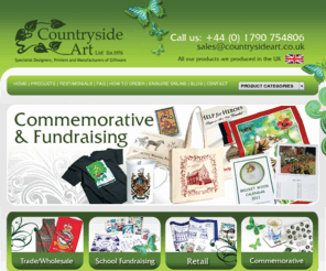 countrysideart.co.uk: Tea Towels, Giftware, Schools, Promotional, Fundraising, Retail
Tea Towels, School Tea Towels - With thirty years experience in the giftware market supplying school and fundraising tea towels, promotional tea towels, kitchen textiles plus giftware for the retail trade