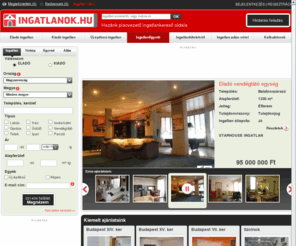 wwwingatlan.com: Ingatlanok.hu | Eladó, kiadó ingatlan
Ingatlant keres? Eladó, kiadó ingatlanok Budapesten és vidéken, képekkel! Lakások, családi házak, albérletek. INGYENES értesítő szolgáltatás.