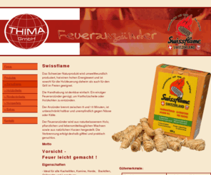 anzuender.eu: THIMA GmbH | Swissflame Anzünder aus Holzwollewickel Flammator
Swissflame Flammator Holzbriketts Rindenbriketts Holzpellets