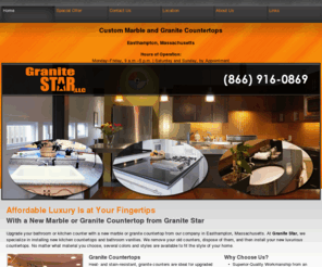 granitestarllc.com: Granite Countertop, Kitchen Counter | Easthampton, MA
Upgrade your bathroom or kitchen counter with a new marble or granite countertop from our company in Easthampton, Massachusetts.