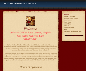 idylwoodgrill.com: Main Page
