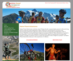 npadventures.com: Native Planet Adventures - Ultimate Travel and Cultural Discoveries
Cycle with Native Planet Adventures and experience the food, people and passes of the legendary mountain stages of the Tour de France! 