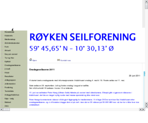 rsf.no: KlubbenOnline  Røyken Seilforening 
