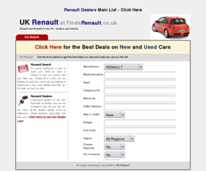 ukrenault.co.uk: Renault Dealers and Cars from all over the UK
Renault Dealers and Cars from all over the UK