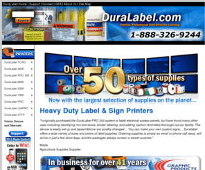 duralabelii.com: DuraLabel Labeler & Sign Printer | DuraLabel PRO Supplies
Can you trust the quality of your printer and supplies? Duralabel printers and supplies are regularly tested to assure high quality. Labels and signs are tested for durability under exposure to light, UV, rain and moisture. If it does not pass our tests, we don't sell it.