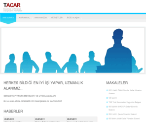 tayfunacar.com: TACAR, Tayfun Acar, Kurumsal ve Finansal Danışmanlık Hizmetleri
TACAR, Tayfun Acar, Kurumsal ve Finansal Danışmanlık Hizmetleri