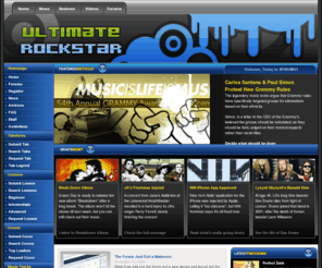 ultimate-rockstar.com: Ultimate-Rockstar | Start Rockin.
With over thousands of guitar tabs, downloadable loops, easy lessons, rocking out couldn't be any easier.