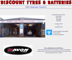 caernarfontyres.com: Discount Tyres and Batteries
Caernarfon Tyres.