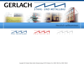 gerlach-werke.de: Gerlach-Werke - Startseite
Stahlbau und Schlüsselfertiges Bauen - die Gerlach Werke in Einbeck realisieren seit über 40 Jahren anspruchsvollen Stahlbau.