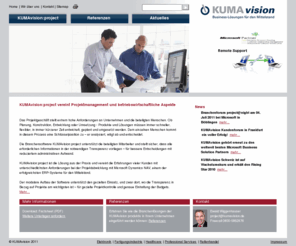 kumavision-project.com: KUMAvision:project - Branchensoftware für die integrierte Projektabwicklung
KUMAvision:project - Die Branchensoftware auf Basis Microsoft Dynamics NAV vereint Projektmanagement und betriebswirtschaftliche Aspekte