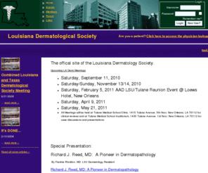 laderm.org: Louisiana Dermatological Society
