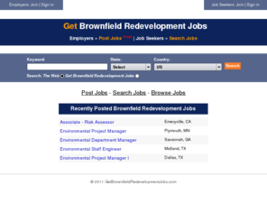 getbrownfieldredevelopmentjobs.com: Your Brownfield Redevelopment Jobs Site @ GetBrownfieldRedevelopmentJobs.com
Free Brownfield Redevelopment job postings and career opportunities. Start your Brownfield Redevelopment jobs search today.