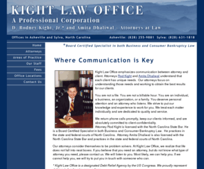 kightlaw.com: Asheville Lawyers: Kight Law Office
Asheville Lawyers: Attorney Rod Kight Provides Legal Services in 
Asheville, North Carolina.