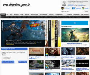 multiplayer.it: Giochi, recensioni, trucchi e soluzioni per tutte le piattaforme | Multiplayer.it
Giochi con schede, recensioni, trucchi e soluzioni per PC, Playstation 3, Wii, XBOX 360, DS, PSP | Multiplayer.it