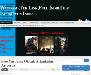 oyunfilmindir.com: Hotfile,Hotfile İndir,Hotfile Download,Film İndir,Oyun İndir,Full Oyun,İndir,Download
Dünya'nın En Sağlam Oyun ve Film Arşivini Hazırlıyoruz KrSn TeAm