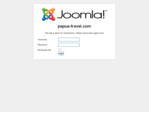 papua-travel.com: Papua Travel
Joomla! - the dynamic portal engine and content management system