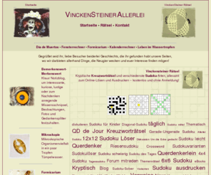 vinckensteiner.com: VinckenSteiner Allerlei
