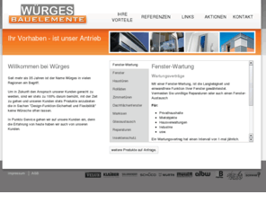 wuerges-bauelemente.com: Willkommen bei Würges Bauelemente Waghäusel
Homepage Würges Bauelemente Waghäusel