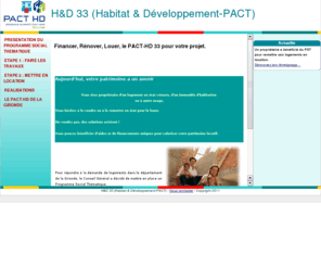 locarenov33.com: H&D 33 (Habitat & Développement-PACT)
H&D 33 (Habitat & Développement-PACT)