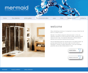 mermaidpanels.com: Mermaid - The ultimate waterproof wall panel system
The ultimate waterproof wall panel system for showers and bathrooms, UK. Our panels are of quality build and finish ensuring that not only is does your bathroom look great but is protected from water damage. We also provide a ten year watertight guarantee with our products.