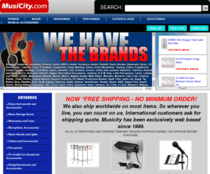 musicity.com: Musical Instruments and Accessories at Discount Prices
MusiCity.com has the Best Gifts for the Musicians on Your List! We Have Unique and Hard-to-Find Instruments. Exclusive Items and Great Value For Players of All Levels.