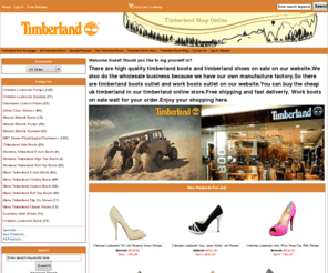 timberlandbootsus.com: Timberland Boots,Work Boots Outlet,Timberland Shoes For Sale,Timberland Online Store.
Our timberland work boots outlet company sell all kind of timberland shoes and timberland boots.All timberland products in our timberland online store are free shipping and fast delivery.Welcome to our website to choose your favorite timberland shoes.We have all timberland shoes and timberland boots in stock.And we can guarantee the high quality of the timberland work boots.