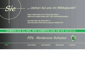 fdlhs.de: Webdesign Internetpräsentation Werbung Corporate Design von Firmendienstleistungen Heiderose Schulze aus Leipzig
Werbeagentur mit folgenden Leistungen: Werbekonzepte, Werbemaßnahmen, Corporate Design, Oeffentlichkeitsarbeit, Ausrichtung von Messen, Internetpräsenzen, mehrsprachige Druckschriften