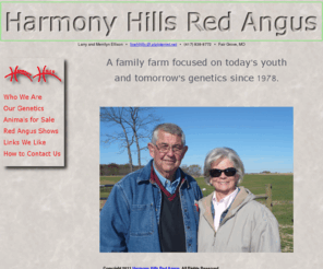 harmonyhillsangus.com: Harmony Hills Red Angus
Harmony Hills red Angus is a family farm that is focused on youth and genetics.