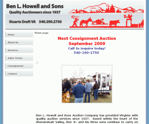 howellandsonsauctions.com: Ben L. Howell and Sons
