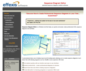 sequencediagrameditor.com: Sequence Diagram Editor Tool - Draw Sequence Diagrams Faster
Sequence diagram tool that saves you time creating and maintaining UML sequence diagrams and call flows. Free 14-day trial.
