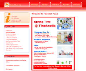 tinknall.com: Tincknell Fuels Ltd
Tincknell Fuels Ltd, kerosene, gas oil, diesel, boiler fuel, Domestic heating oil supplier to Somerset, Gloucester, Bristol, Avon, Dorset, Wiltshire, Devon and Cornwall. Oil storage Tank installation, boiler, range cooker Aga and Rayburn sales, installation, maintenance, servicing, and repairs. Shell Lubricant sales advice