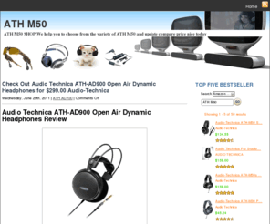 ath-m50.org: ATH M50 REVIEW
ATH M50 SHOP.We help you to choose from the variety of ATH M50 and update compare price nice today