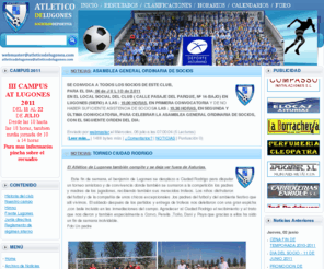atleticodelugones.com: Atletico de Lugones S.D
Web oficial del Atletico de Lugones S.D